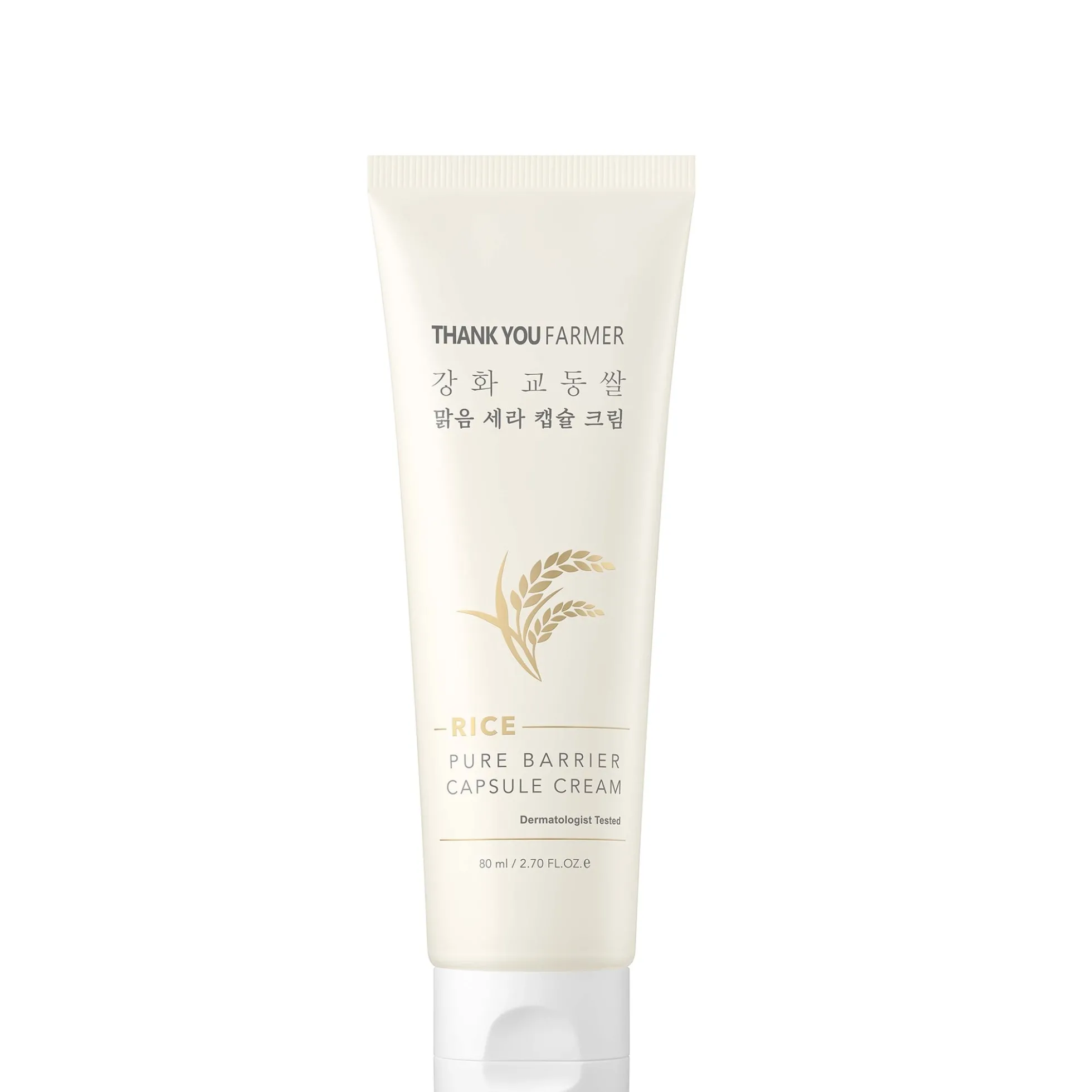 Thank You Farmer Rice Pure Barrier Capsule Cream 80ml