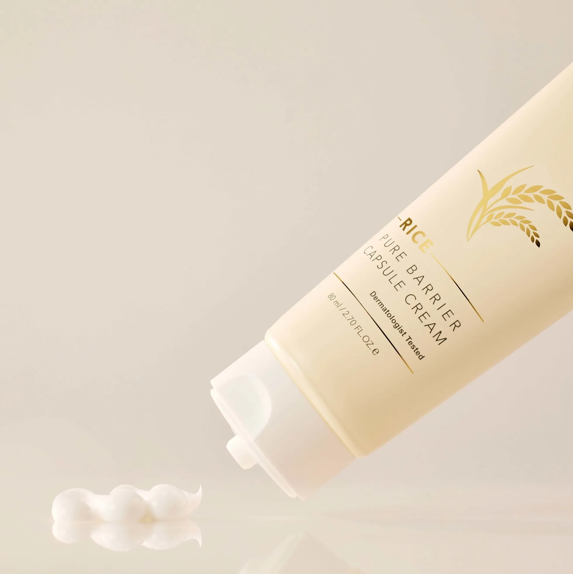 Thank You Farmer Rice Pure Barrier Capsule Cream 80ml