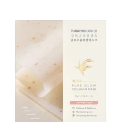 Thank You Farmer Rice Pure Glow Collagen Mask 40g