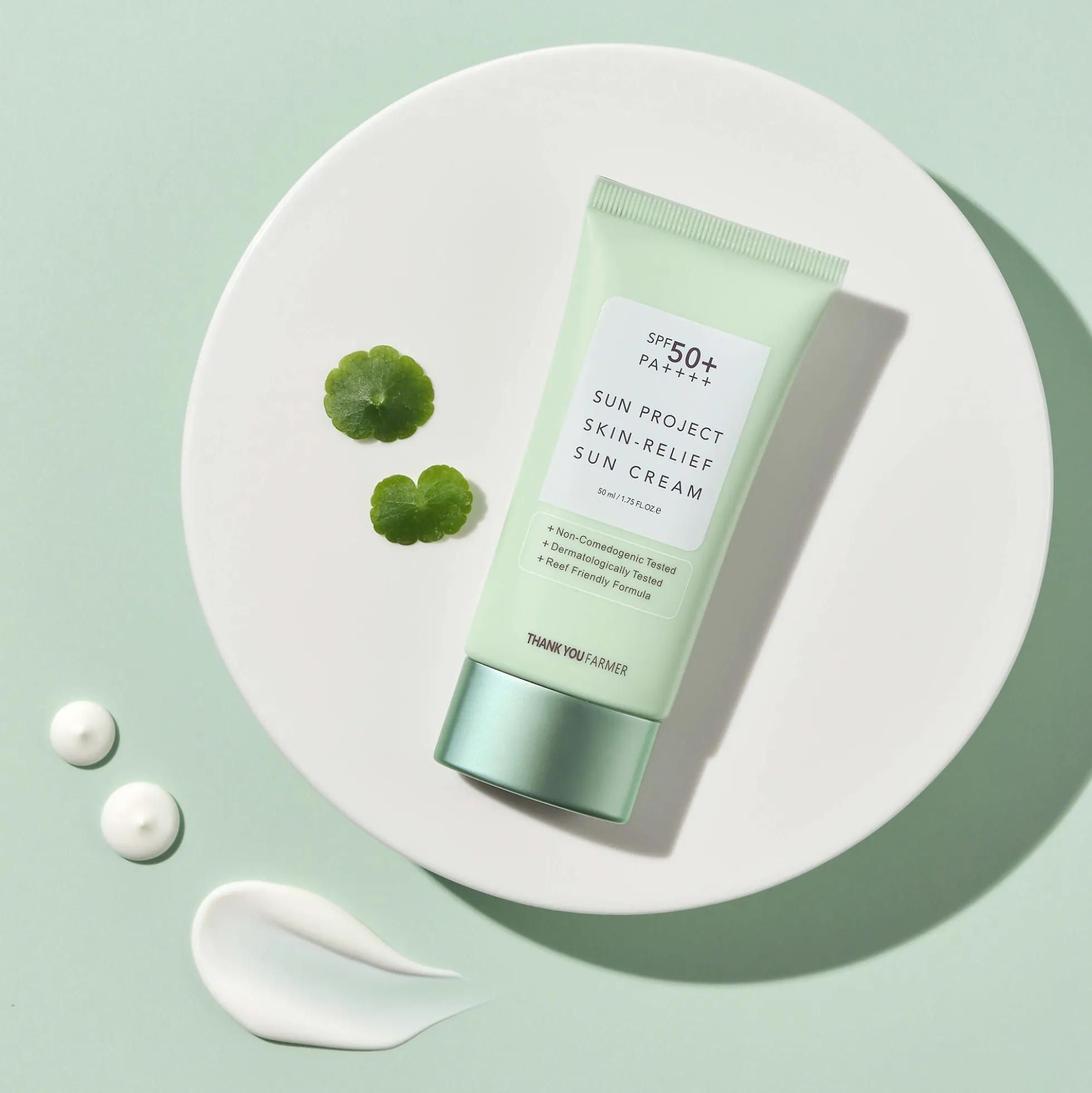 Thank You Farmer Sun Project Skin Relief Sun Cream SPF50+ PA++++ 50ml