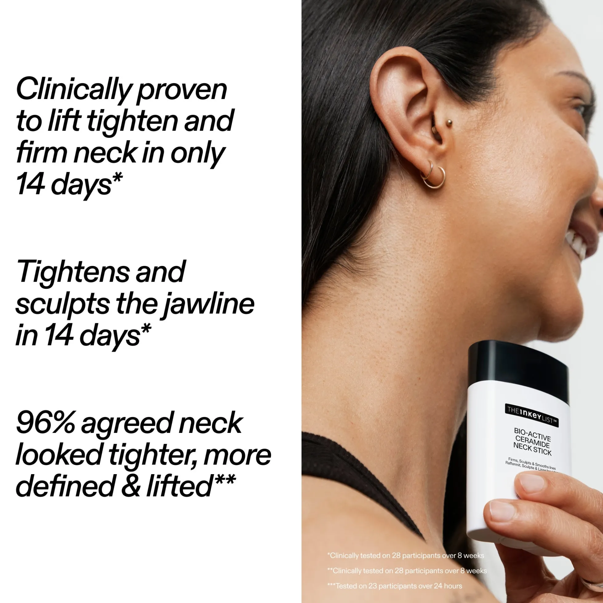 The INKEY List Bio-active Ceramide Neck Stick 20g