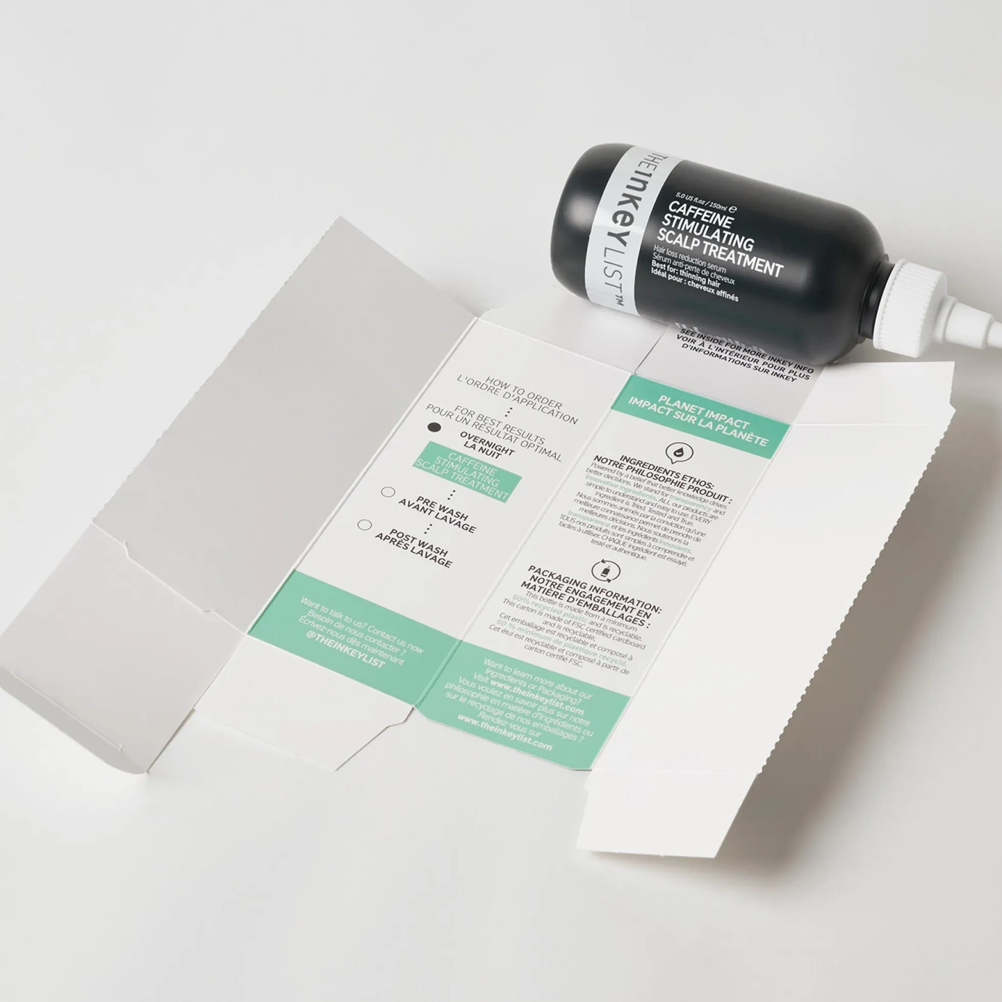 The INKEY List Caffeine Stimulating Scalp Treatment 150ml