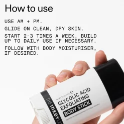 The INKEY List Glycolic Acid Exfoliating Body Stick 45g