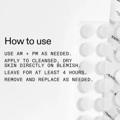 The INKEY List Hydrocolloid Invisible Pimple Patches (22 patches)