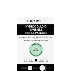The INKEY List Hydrocolloid Invisible Pimple Patches Supersize 44 units