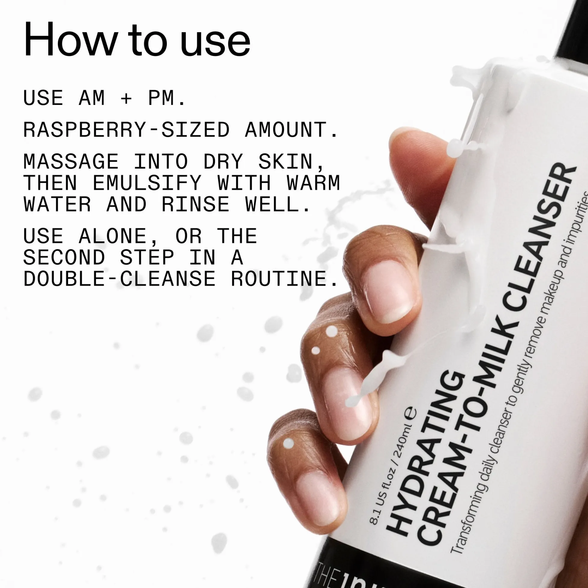 The INKEY List Milk Cleanser 180ml