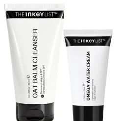 The INKEY List Oat Balm Cleanser 150ml & Omega Water Cream 50ml Duo