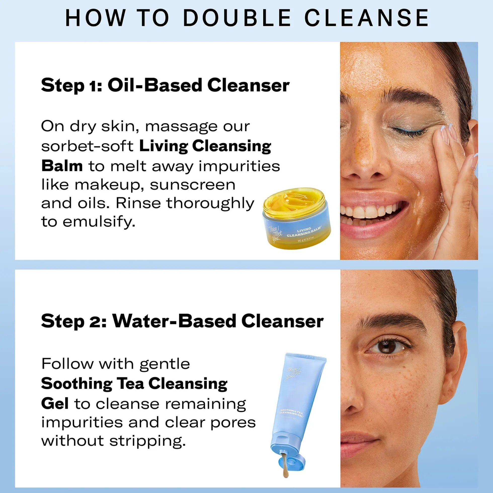 Then I Met You Soothing Tea Cleansing Gel 100ml