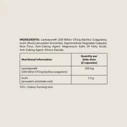 The Nue Co. Prebiotic + Probiotic (60 Capsules)