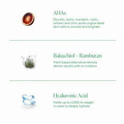The Nue Co. Skin Filter Daily Brightening Phyto-Retinol + AHA Serum 30ml