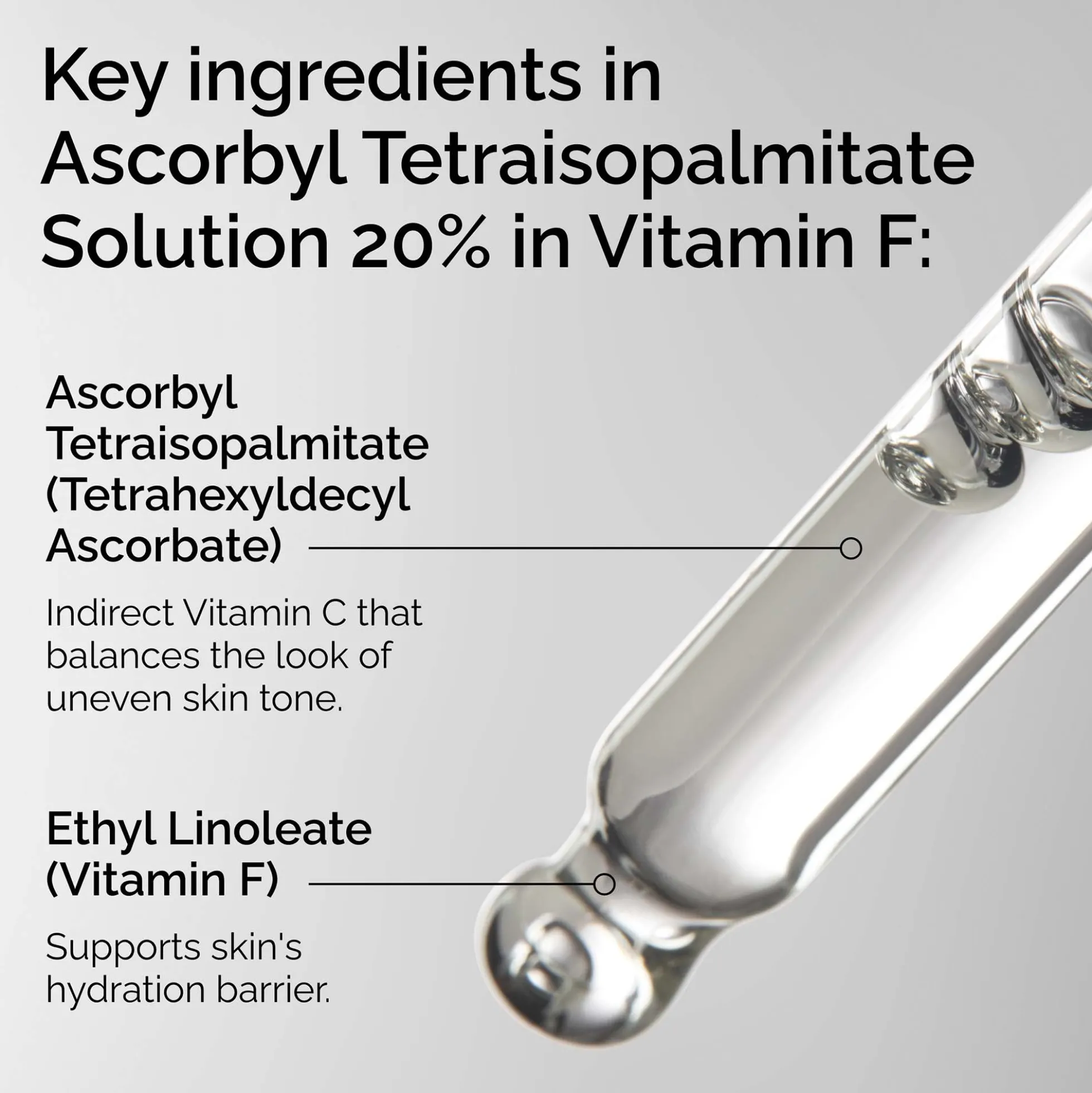The Ordinary Ascorbyl Tetraisopalmitate Solution 20% in Vitamin F 30ml