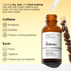 The Ordinary Caffeine 3% + Escin 1% Energizing Face Serum 30ml