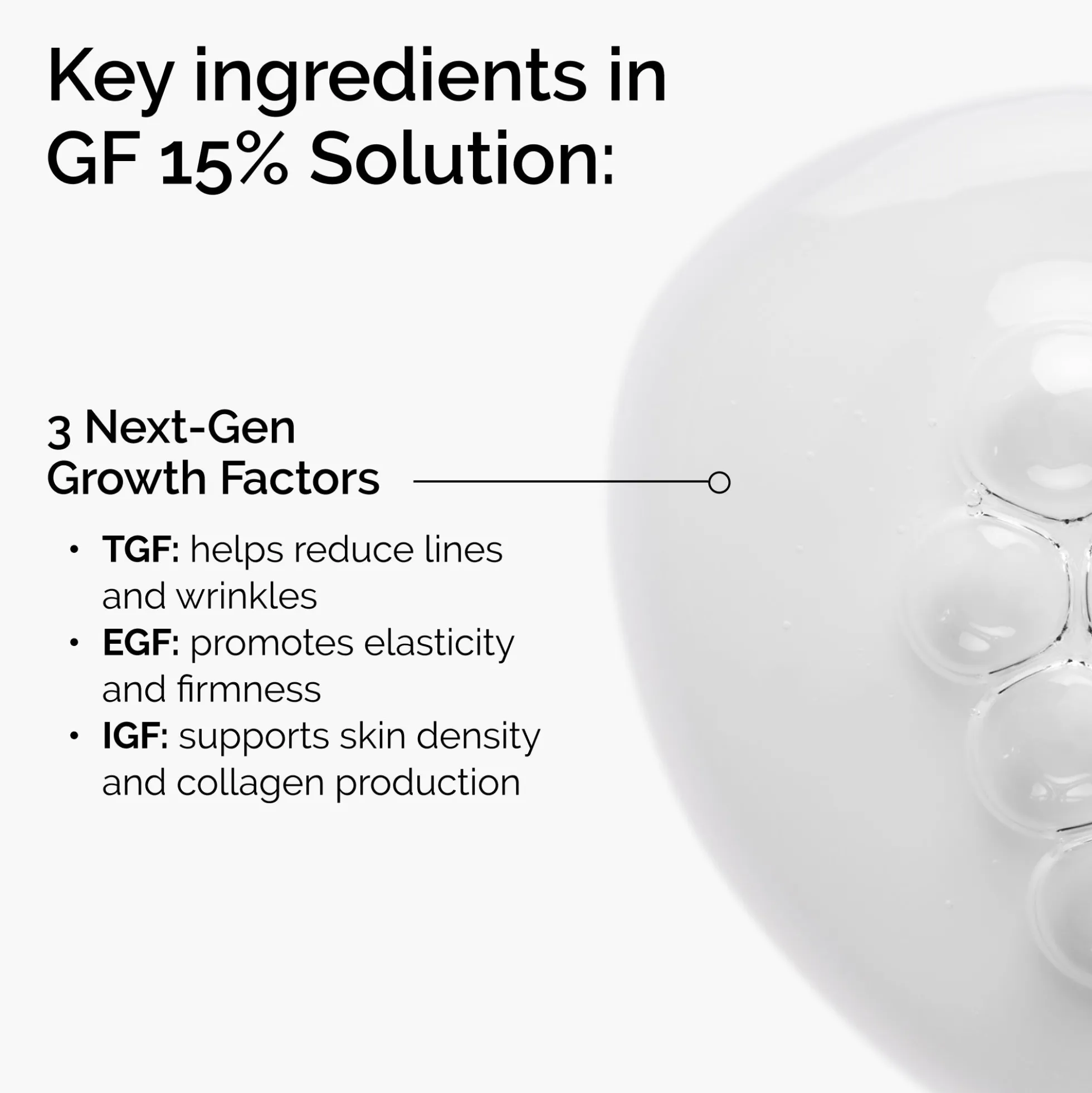 The Ordinary GF 15% Serum for Visible Skin Repair and Wrinkles 30ml