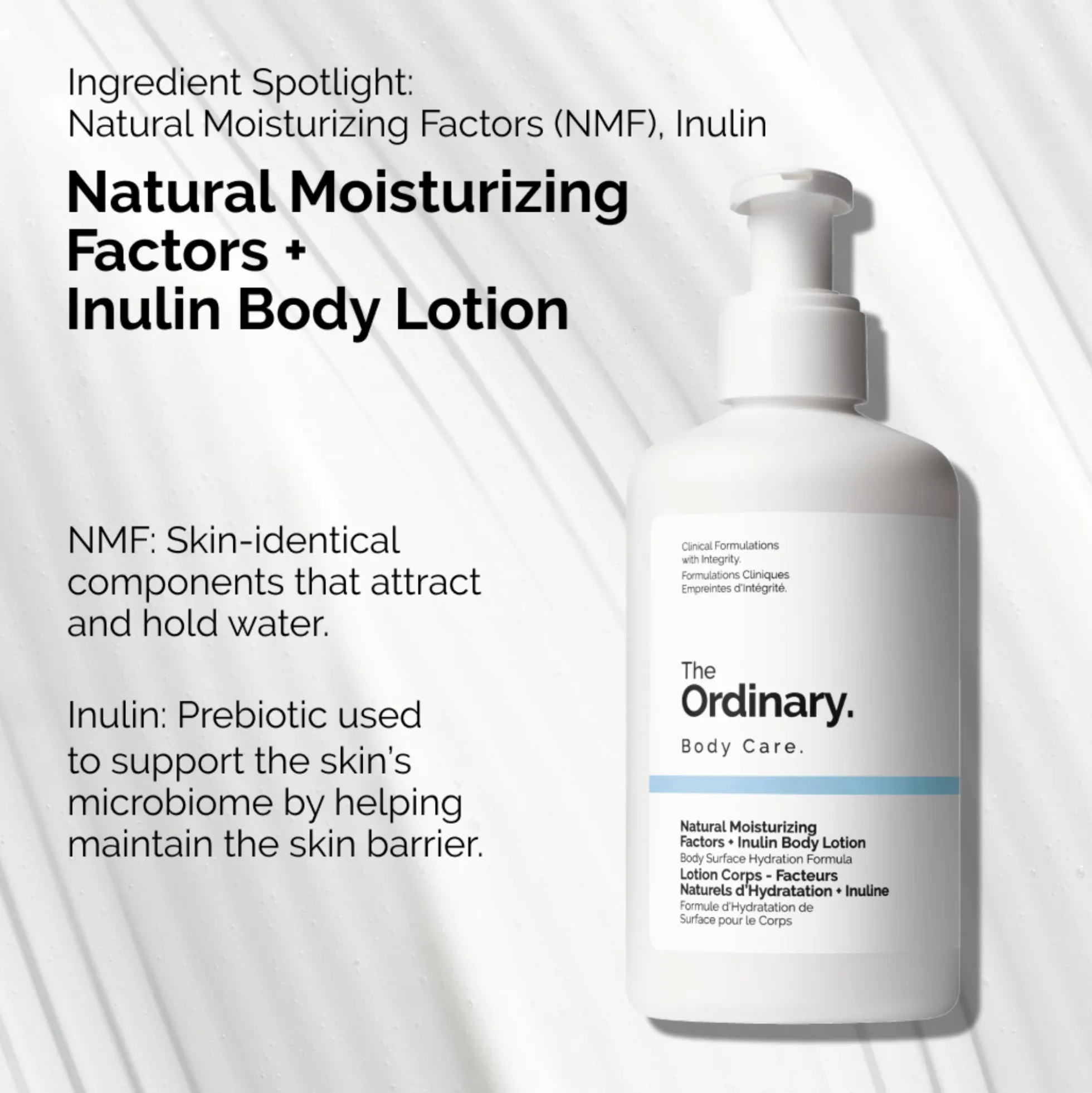 The Ordinary Natural Moisturizing Factors + Inulin Body Lotion 240ml