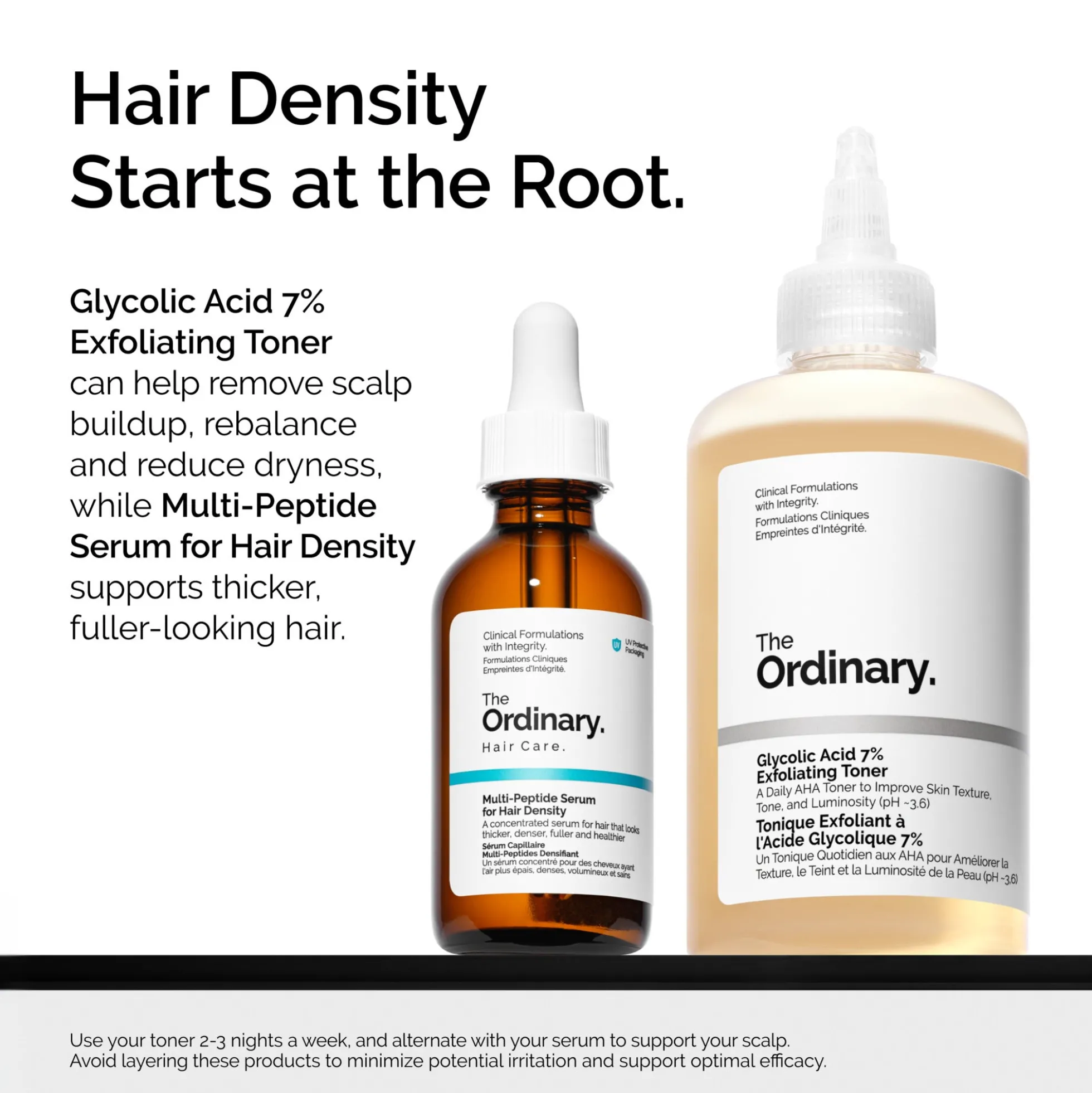 The Ordinary's Multi-Peptide Serum for Hair Density and Scalp Support 30ml