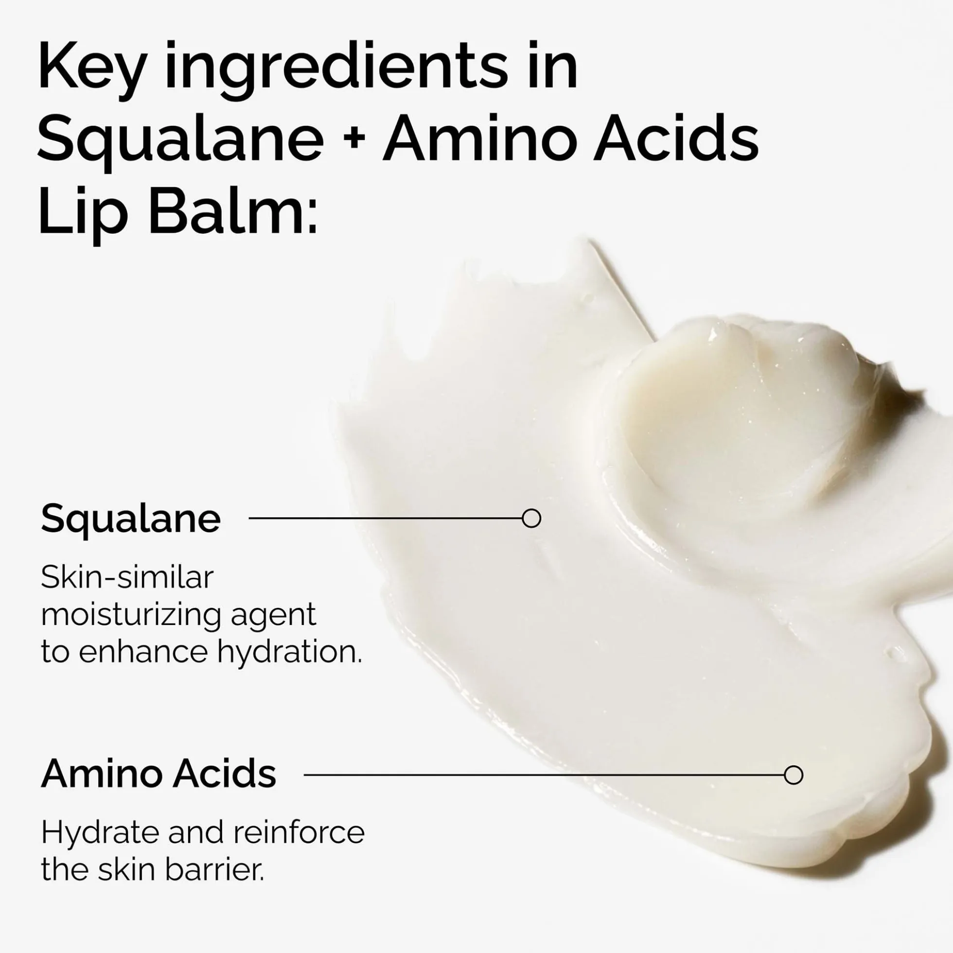 The Ordinary Squalane and Amino Acids Lip Balm 15ml