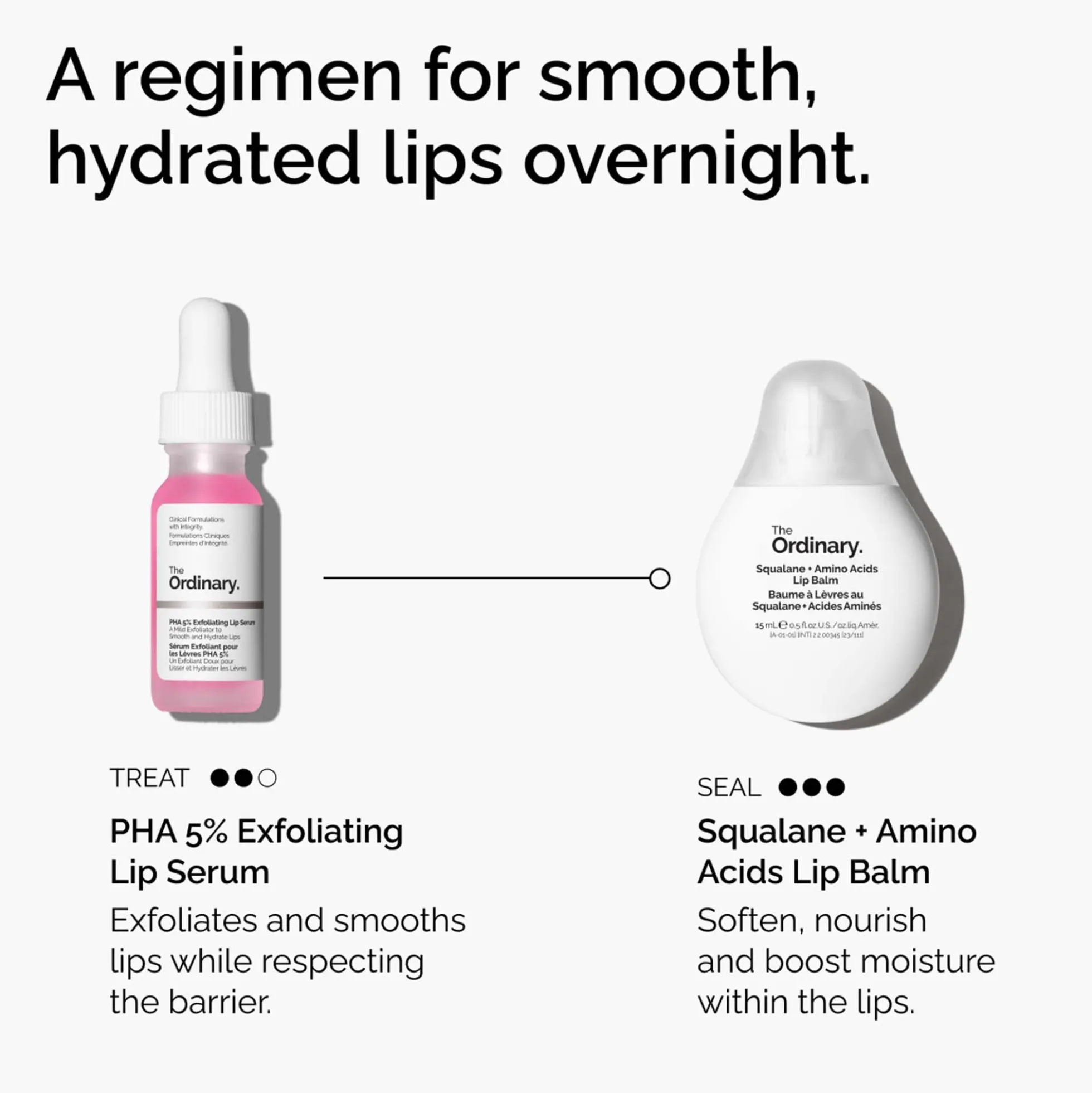 The Ordinary Squalane and Amino Acids Lip Balm 15ml