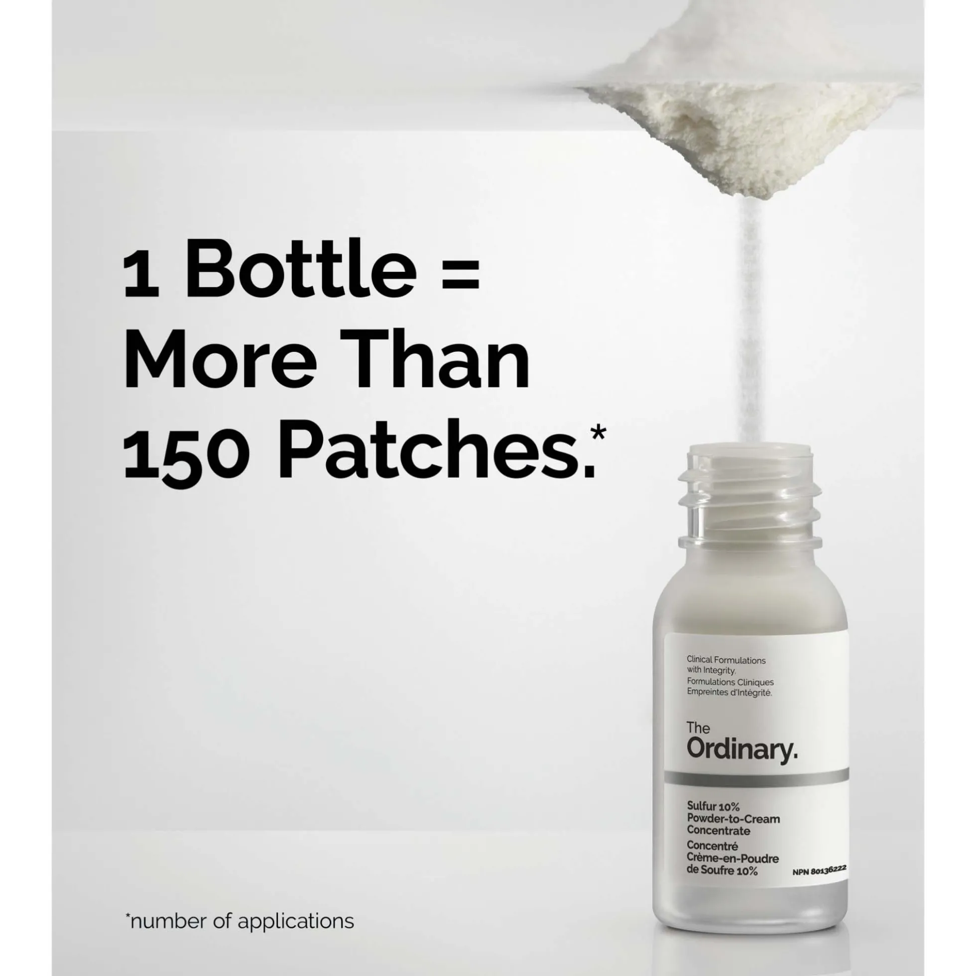The Ordinary Sulfur 10% Powder-to-Cream Concentrate 5g