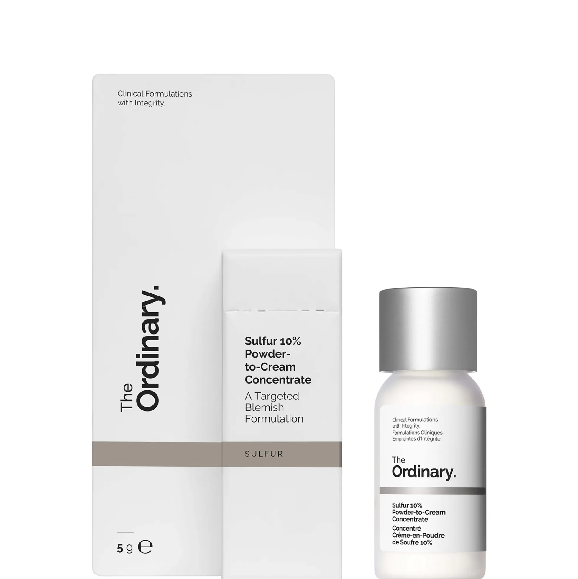 The Ordinary Sulfur 10% Powder-to-Cream Concentrate 5g