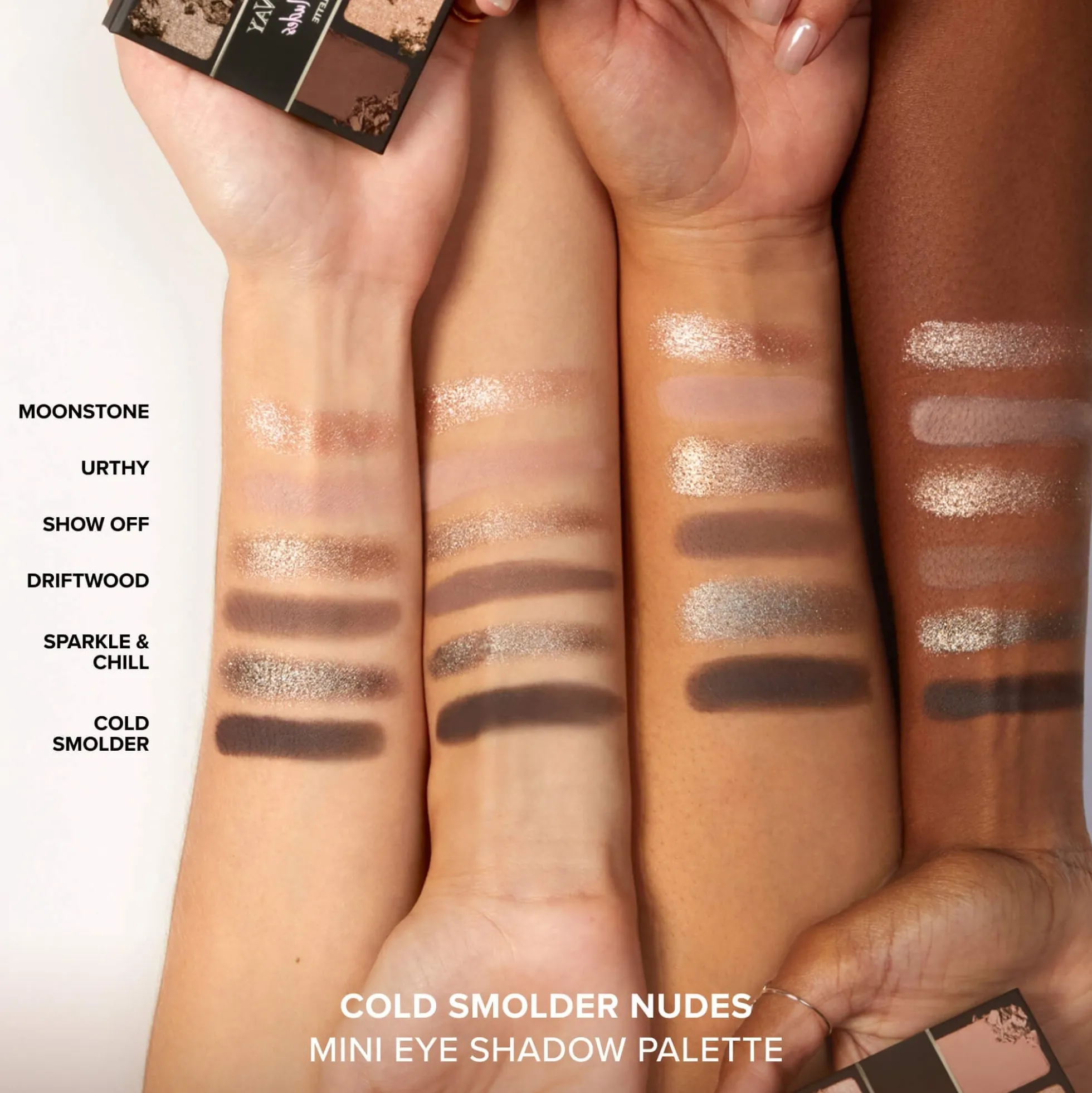 Too Faced Born This Way Cold Smolder Nudes Mini Eyeshadow Palette