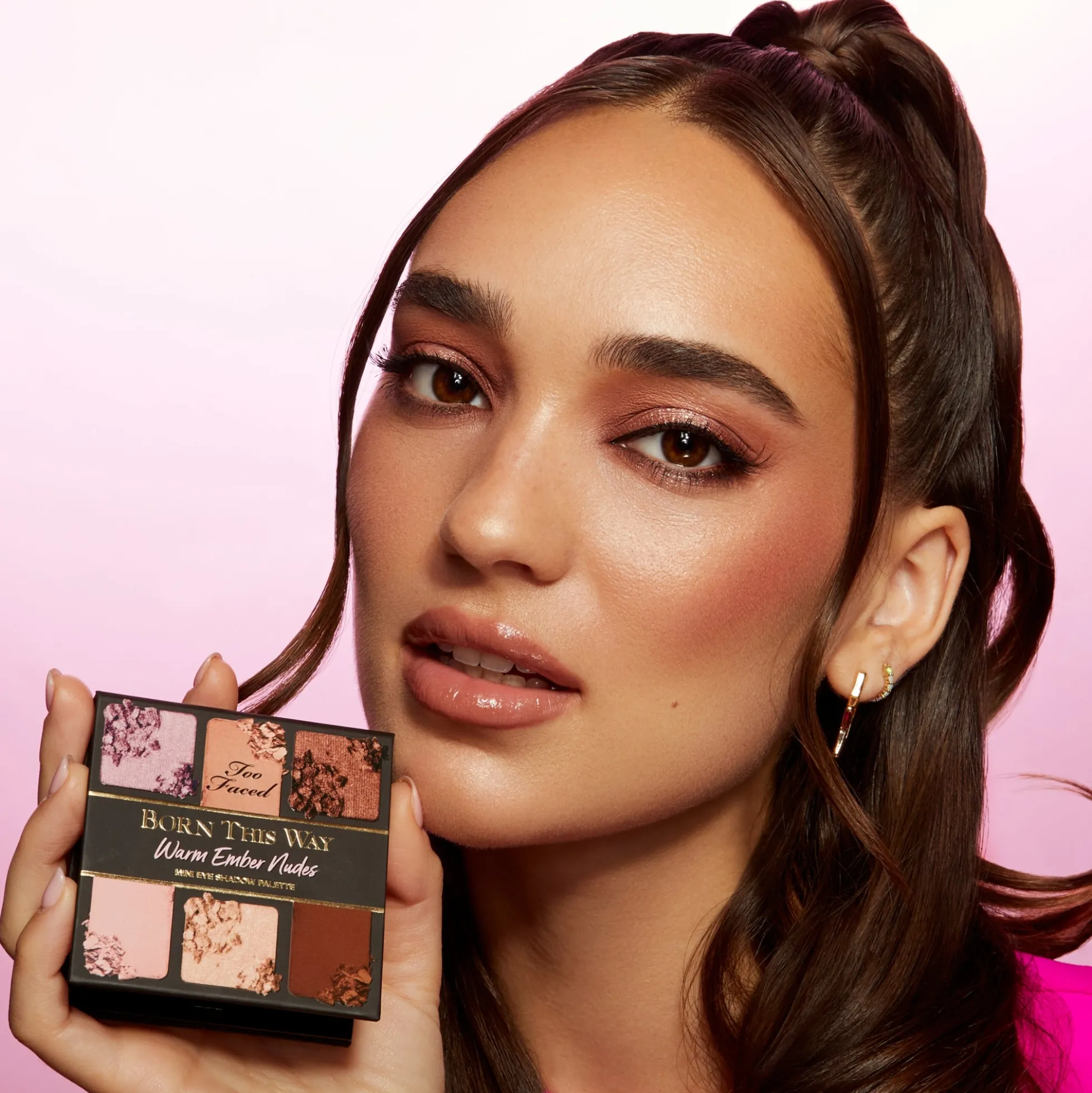 Too Faced Born This Way Warm Ember Nudes Mini Eyeshadow Palette