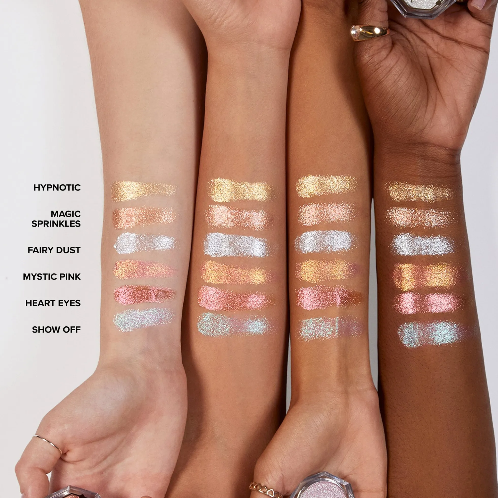 Too Faced Disco Crush High Shine Glitter Eyeshadow and Face Sparkle 1.5g (Various Shades)