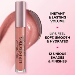 Too Faced Lip Injection Max Plump 4g (Various Shades)