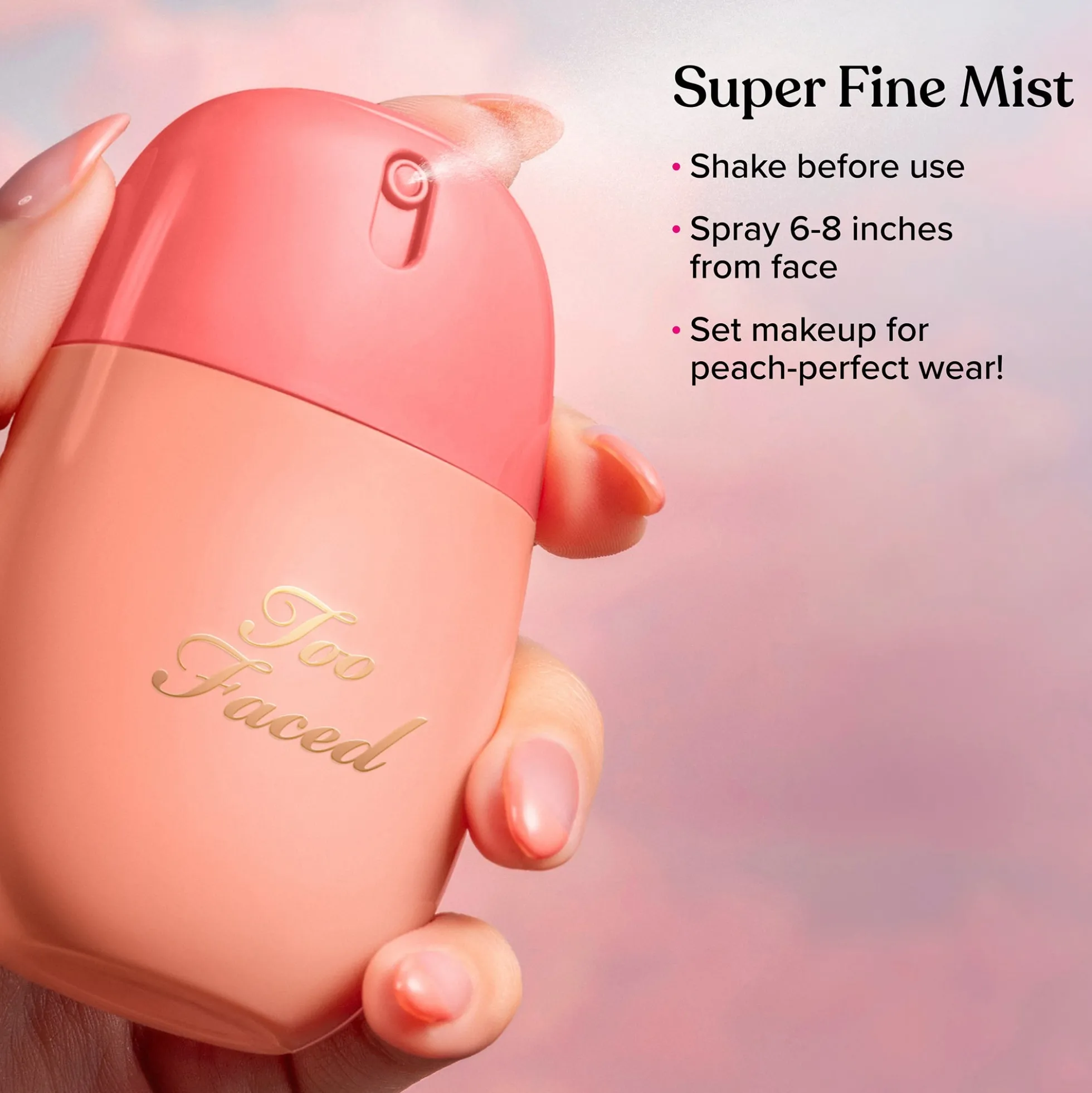 Too Faced Peach Mist Setting Spray 50ml