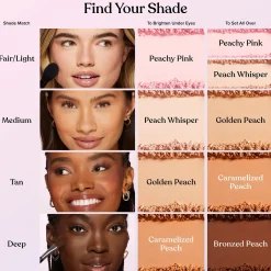 Too Faced Peach Perfector Setting Powder (Various Shades)