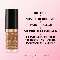 Too Faced Travel Size Born This Way Super Coverage Concealer 2ml (Various Shades)