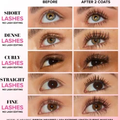 Too Faced Travel Size Ribbon Wrapped Lash Mascara 4.7ml