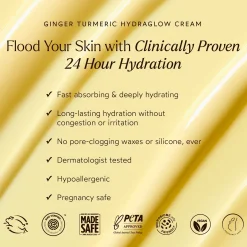 True Botanicals Ginger Turmeric Hydraglow Cream 50ml