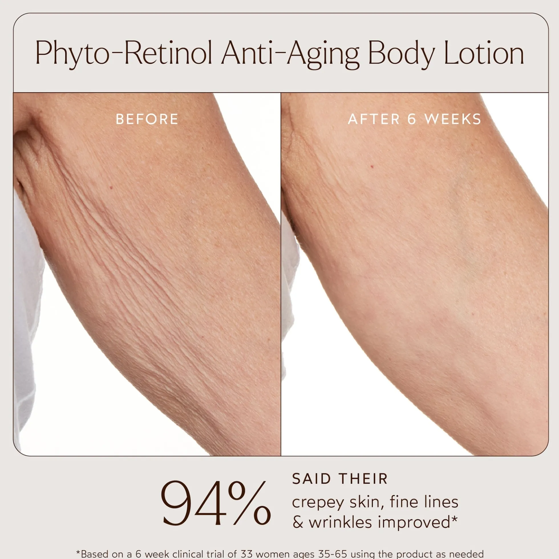 True Botanicals Phyto-Retinol Anti-Aging Body Lotion 130ml