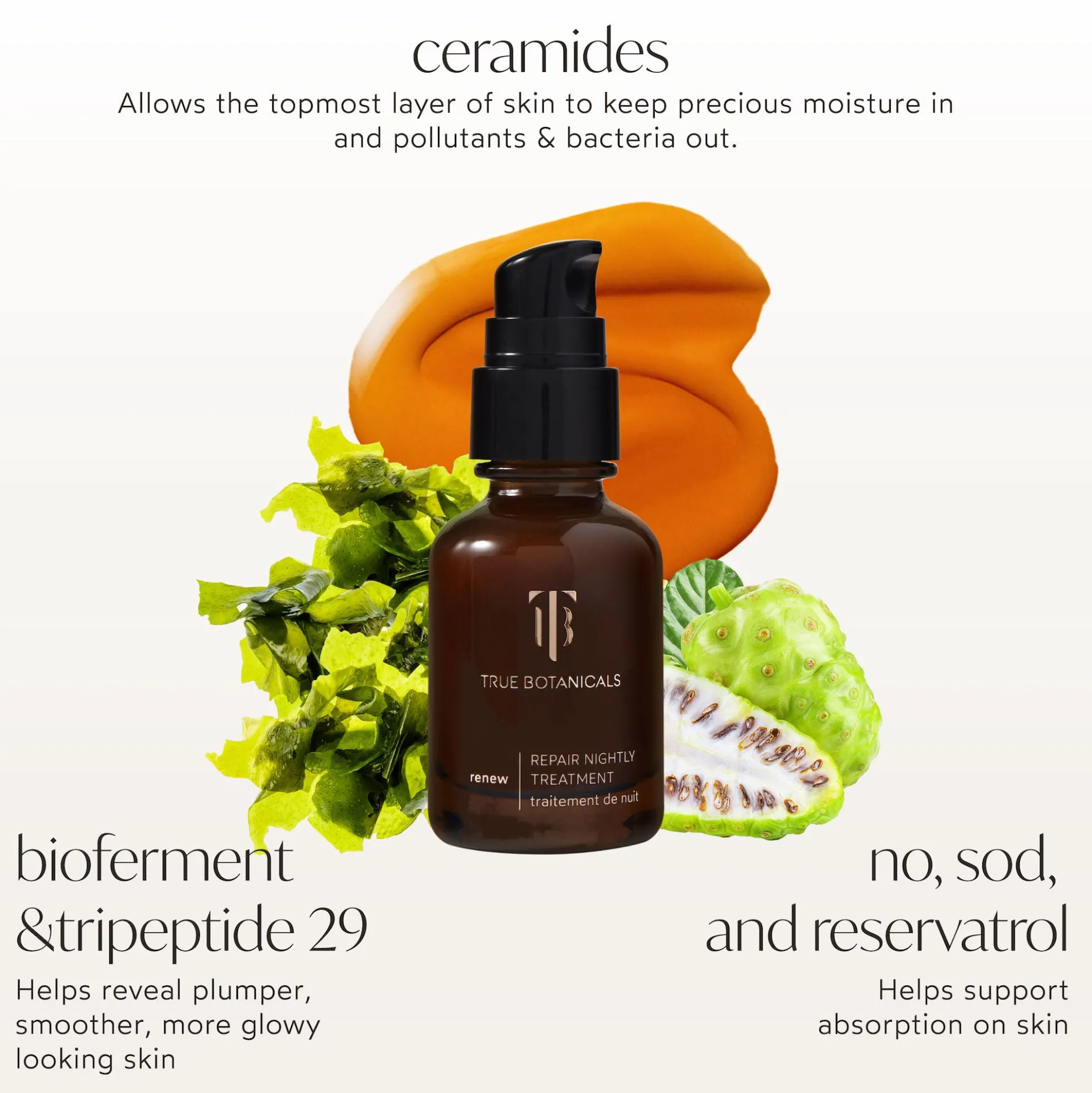 True Botanicals Renew Repair Nightly Treatment 30ml