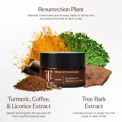 True Botanicals Resurrection Radiance Anti-Aging Eye Cream 15ml