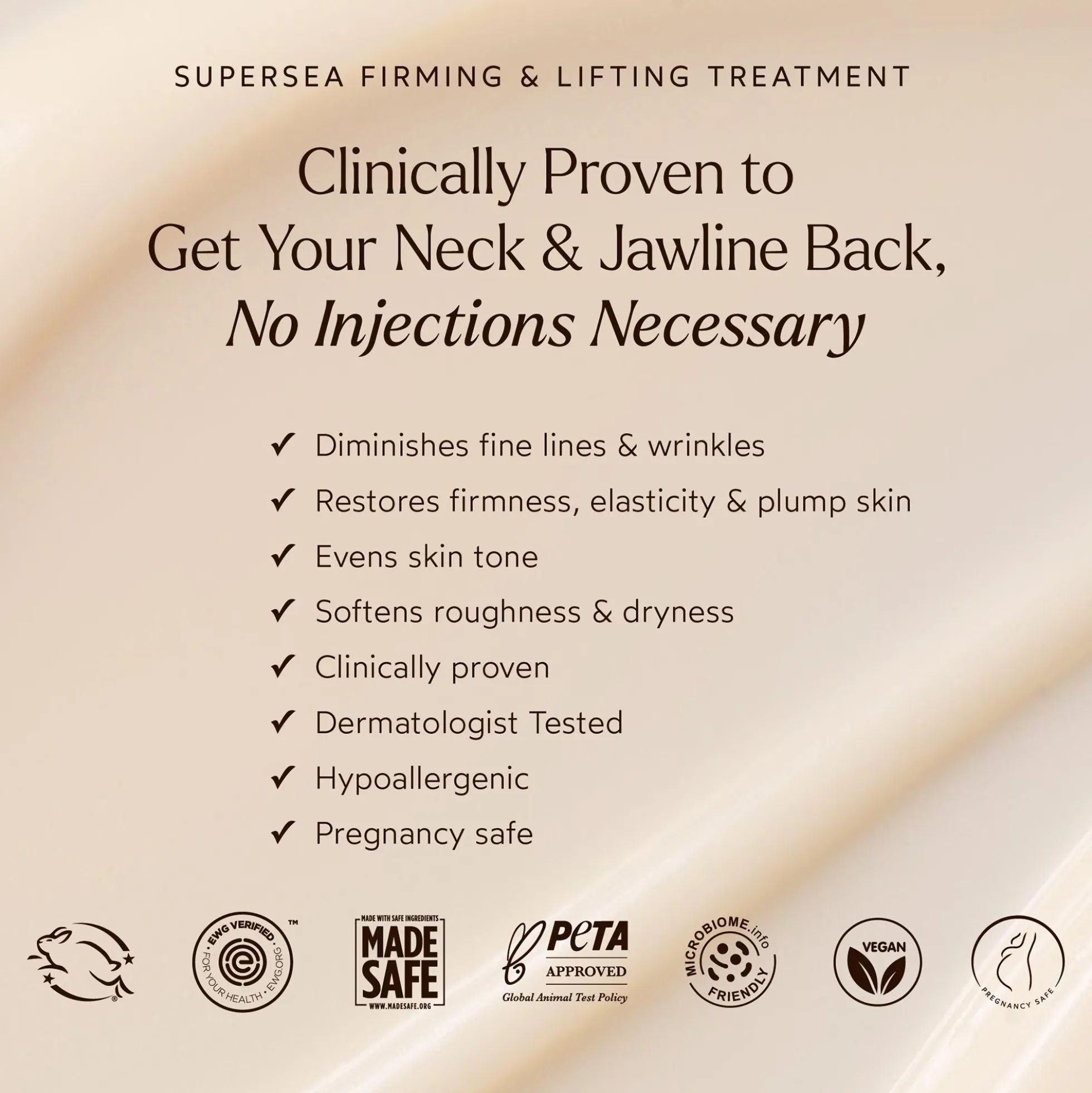 True Botanicals SuperSEA Firming & Lifting Serum 30ml