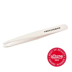 Tweezerman Ivory Full Slant Tweezer