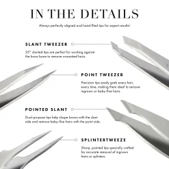 Tweezerman Slant Tweezer 1230-BR - Midnight Sky