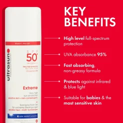 Ultrasun SPF 50+ Extreme Sun Lotion (400ml)