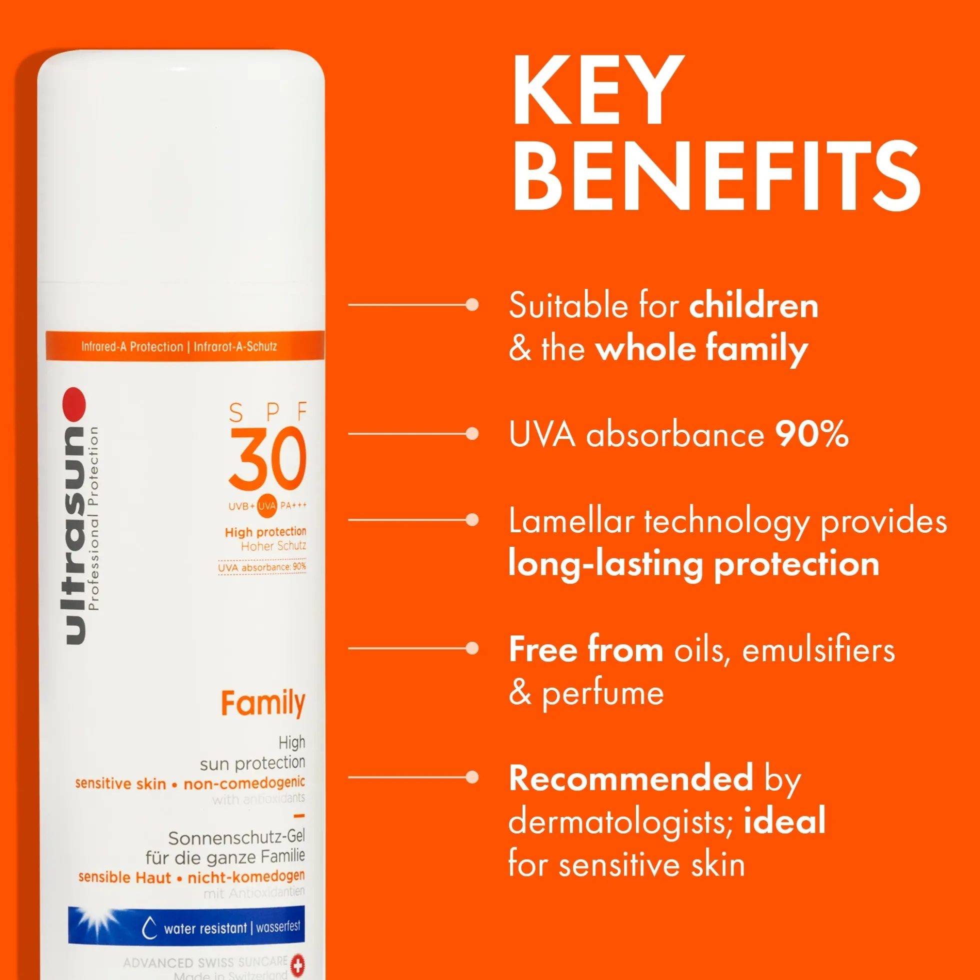 Ultrasun SPF30 Family Sun Lotion 400ml