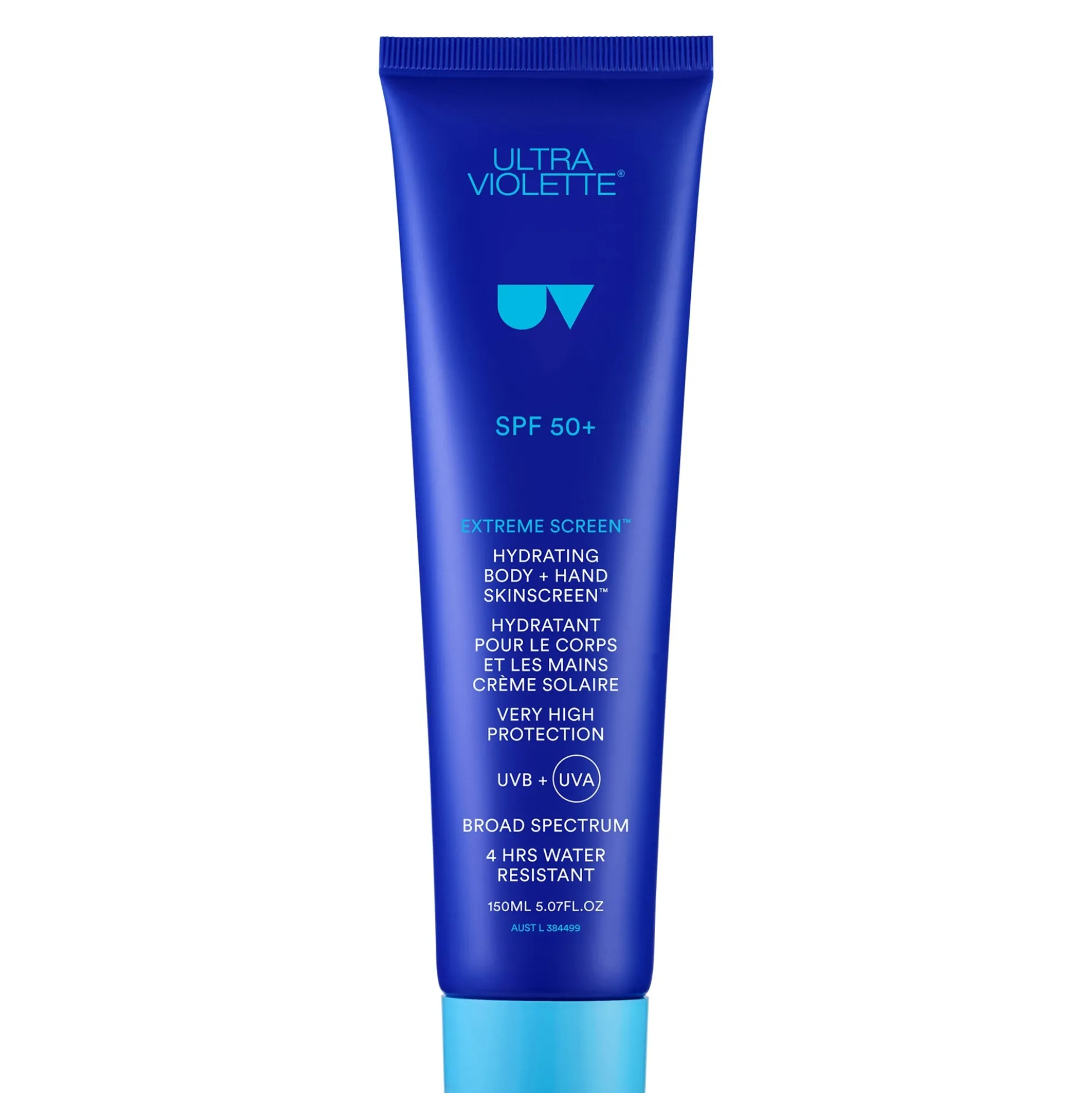 Ultra Violette Extreme Screen SPF 50+ Hydrating Body and Hand SKINSCREEN 150ml