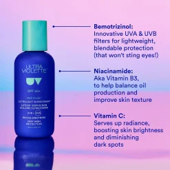 Ultra Violette Fave Fluid SPF 50+ Lightweight Skinscreen 75ml