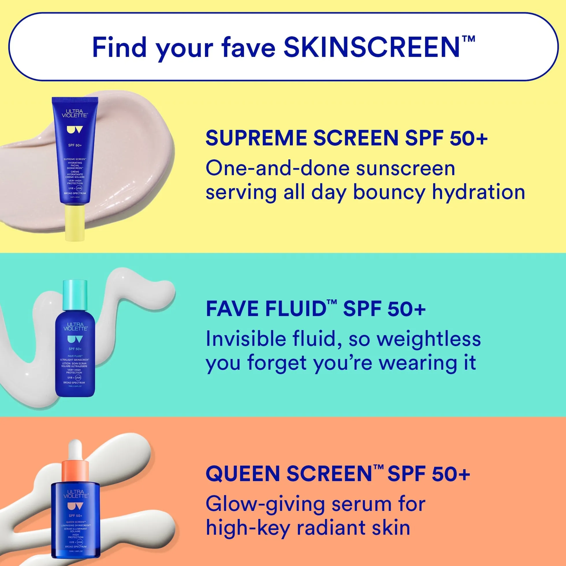Ultra Violette Supreme Screen Hydrating Facial Skinscreen SPF 50+