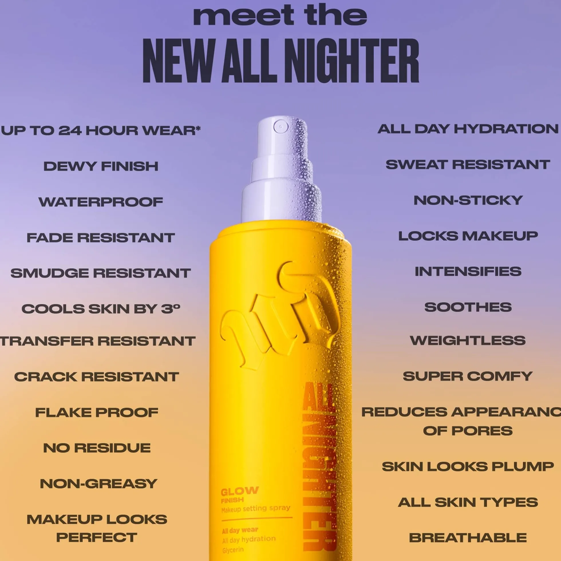 Urban Decay All Nighter Setting Spray Glow 118ml