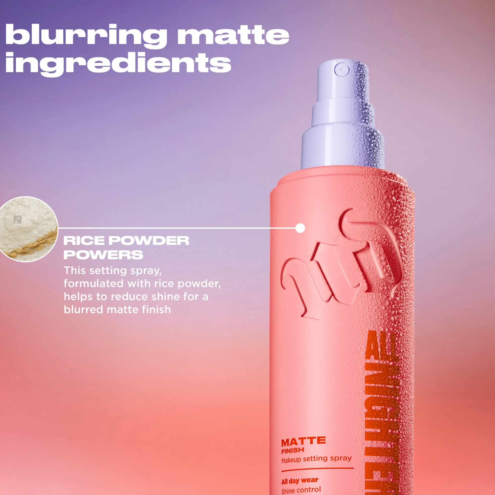 Urban Decay All Nighter Travel Setting Spray Matte
