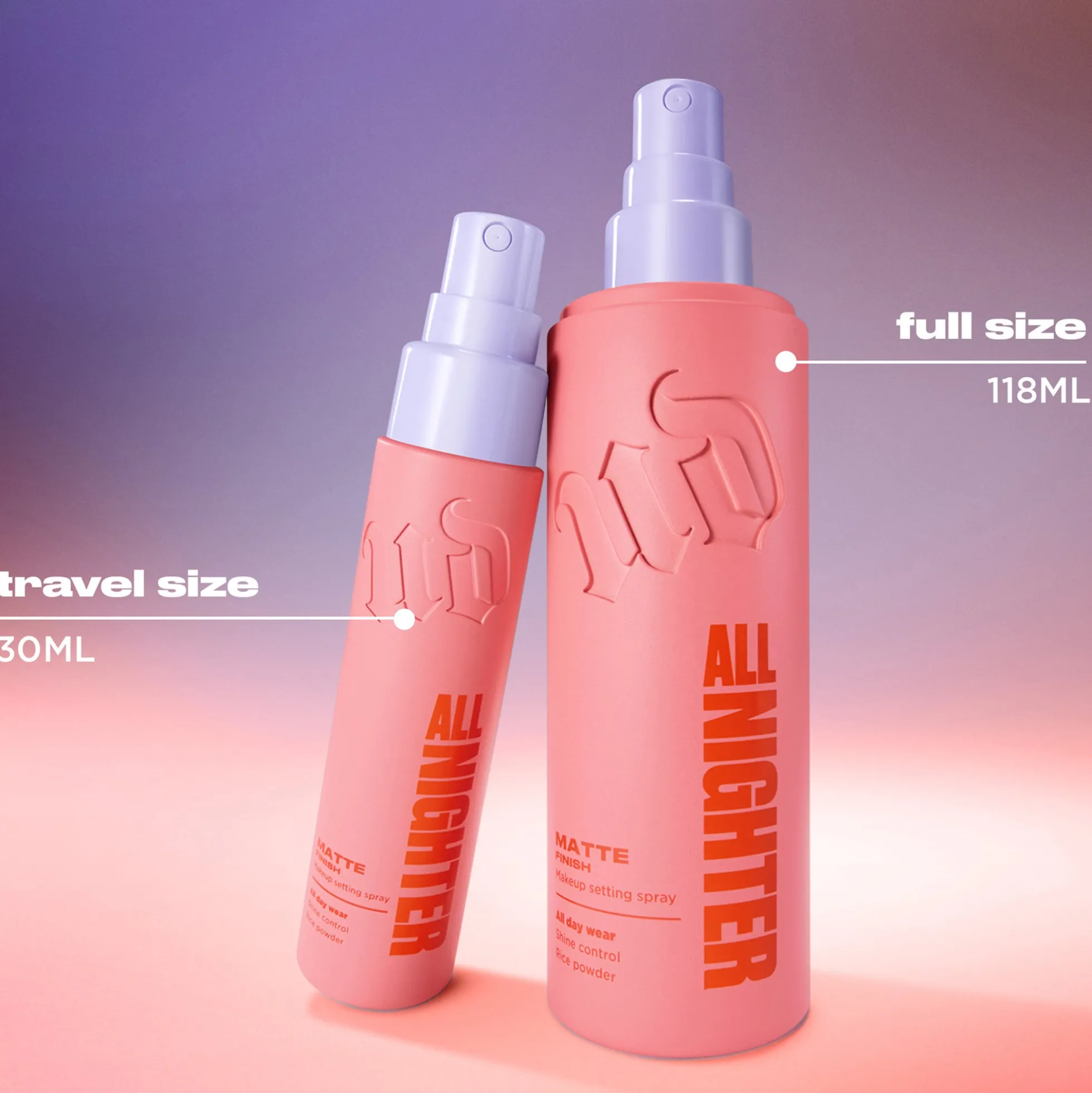 Urban Decay All Nighter Travel Setting Spray Matte