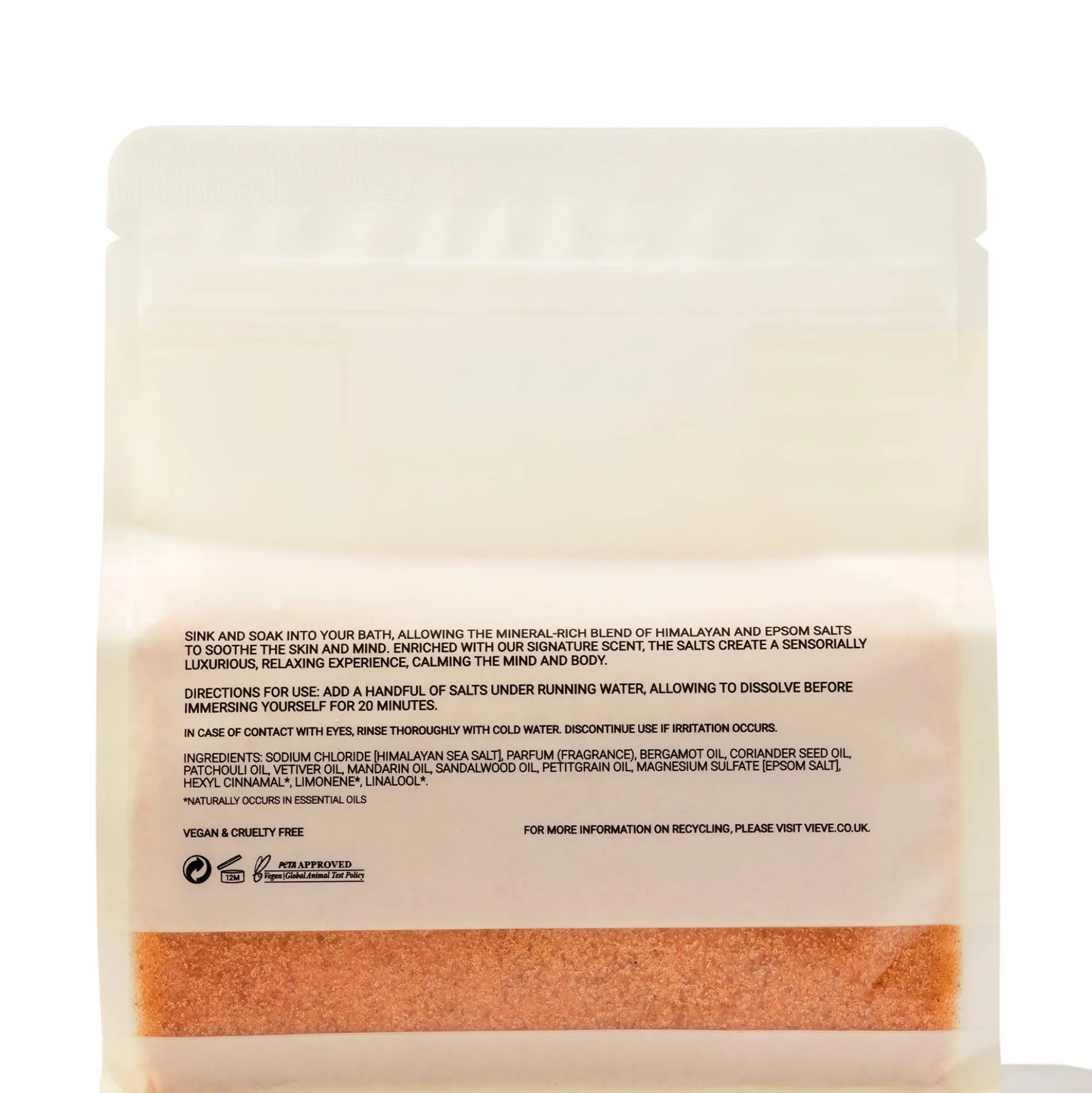 VIEVE Bath Salts 500g