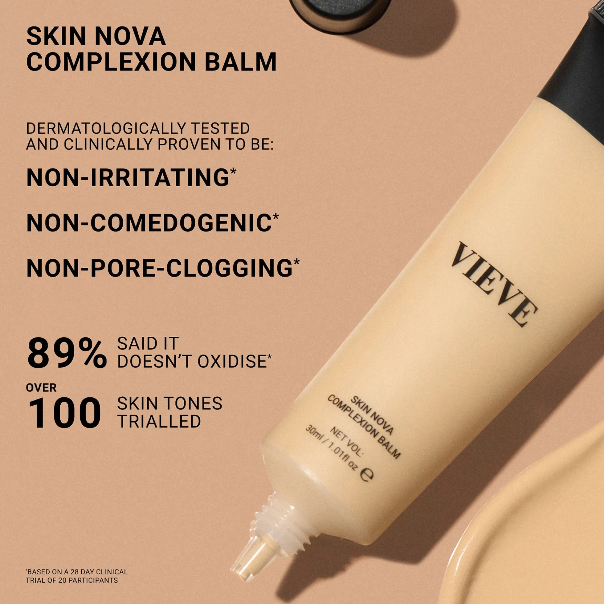 VIEVE Skin Nova Complexion Balm (Various Shades) 30ml