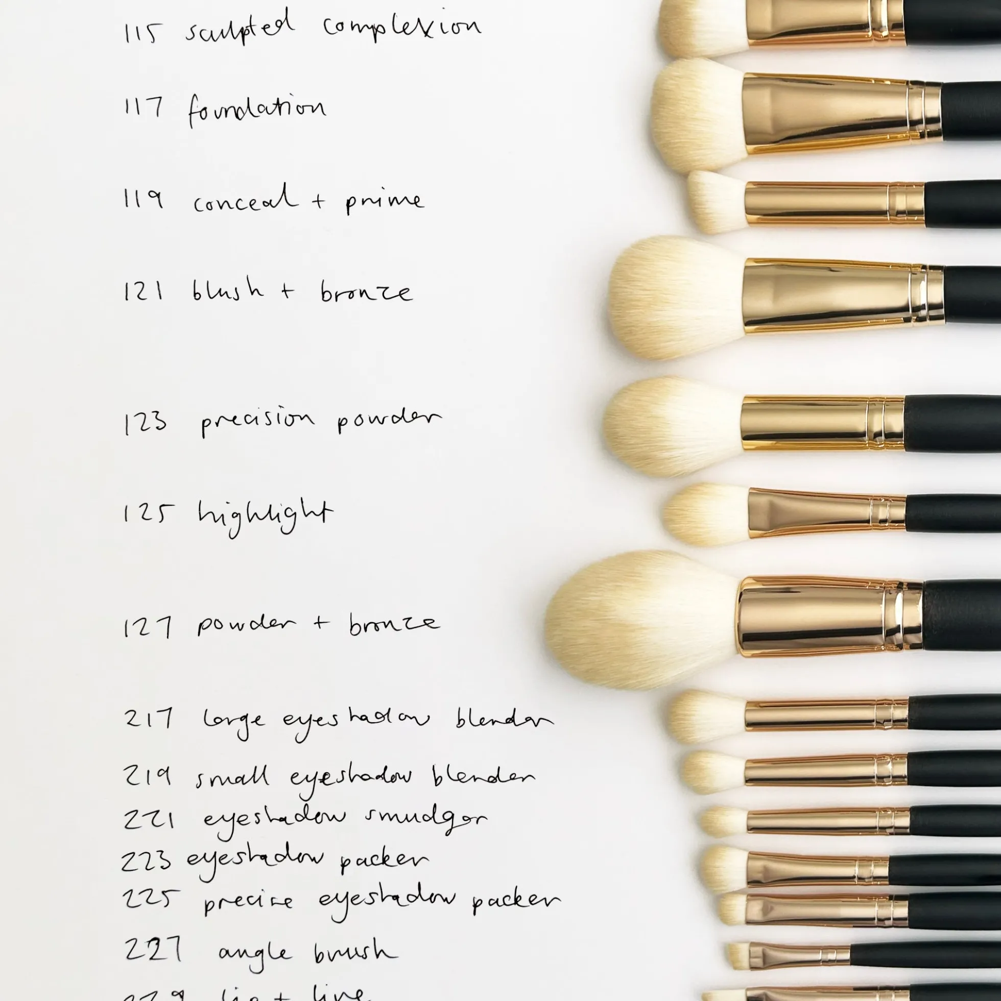 VIEVE The Full Expression Brush Set