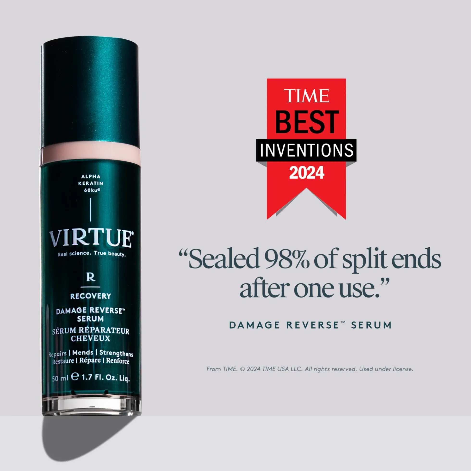 VIRTUE Damage Reverse Serum 50ml